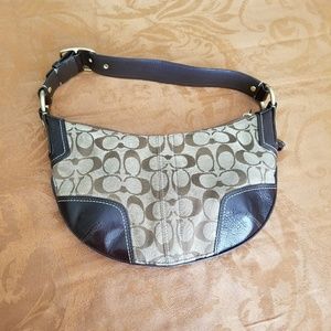 🔴SOLD🔴 Coach hobo signature jacquard handbag